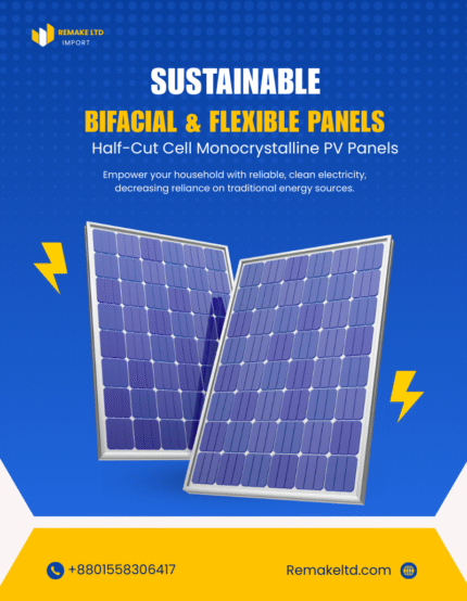 Half-Cut Cell Monocrystalline PV Panels